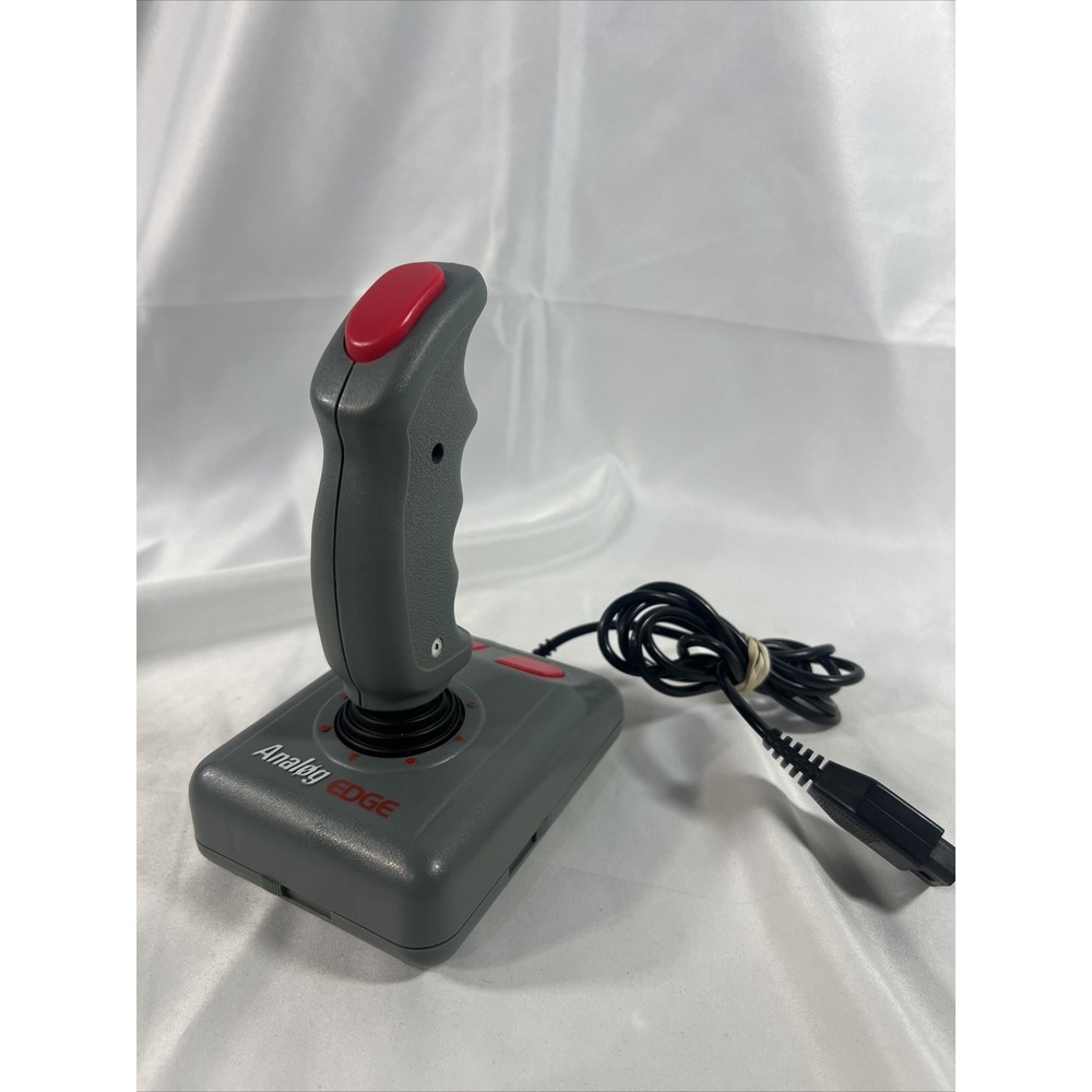Vintage Suncom Analog Edge Joystick Serial Game Controller IBM PC